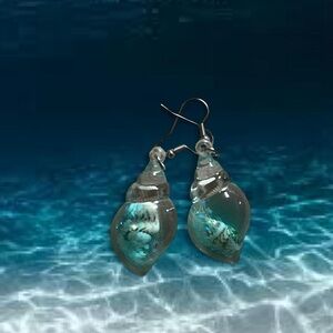 Seashell earrings 🐚 🌊